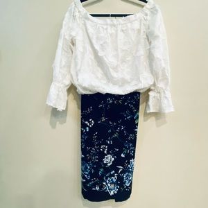 Alex & Trixie by Angela George White Blouse